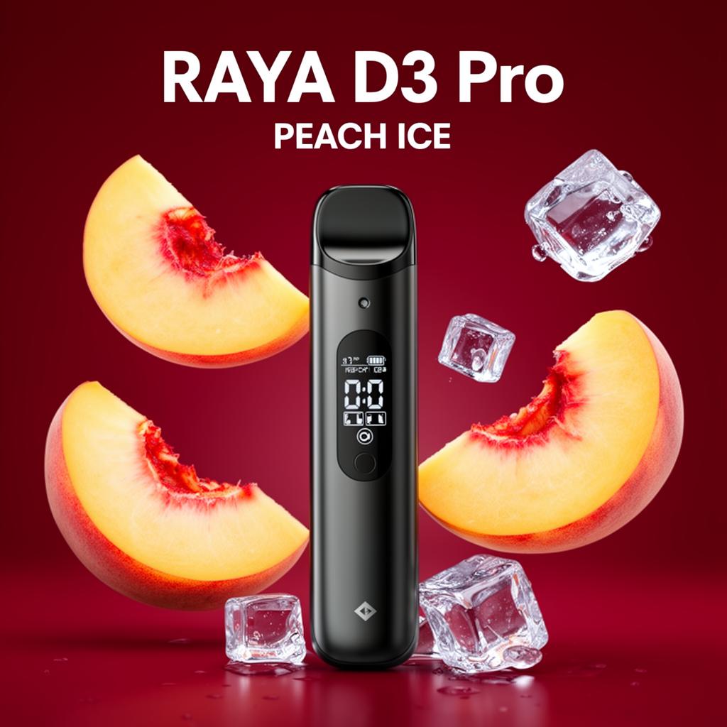 Elf Bar Raya D3 Pro 30K – Peach Ice