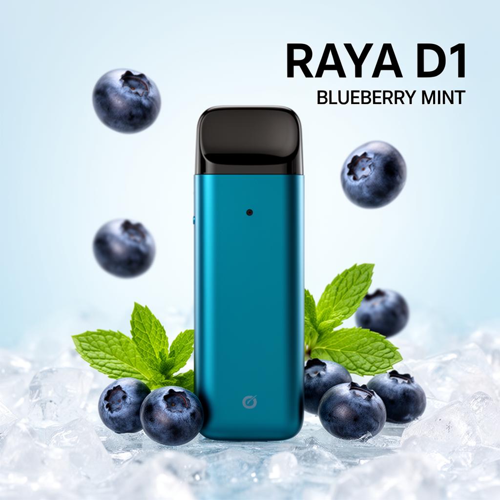 ELF BAR RAYA D1 – Blueberry Mint