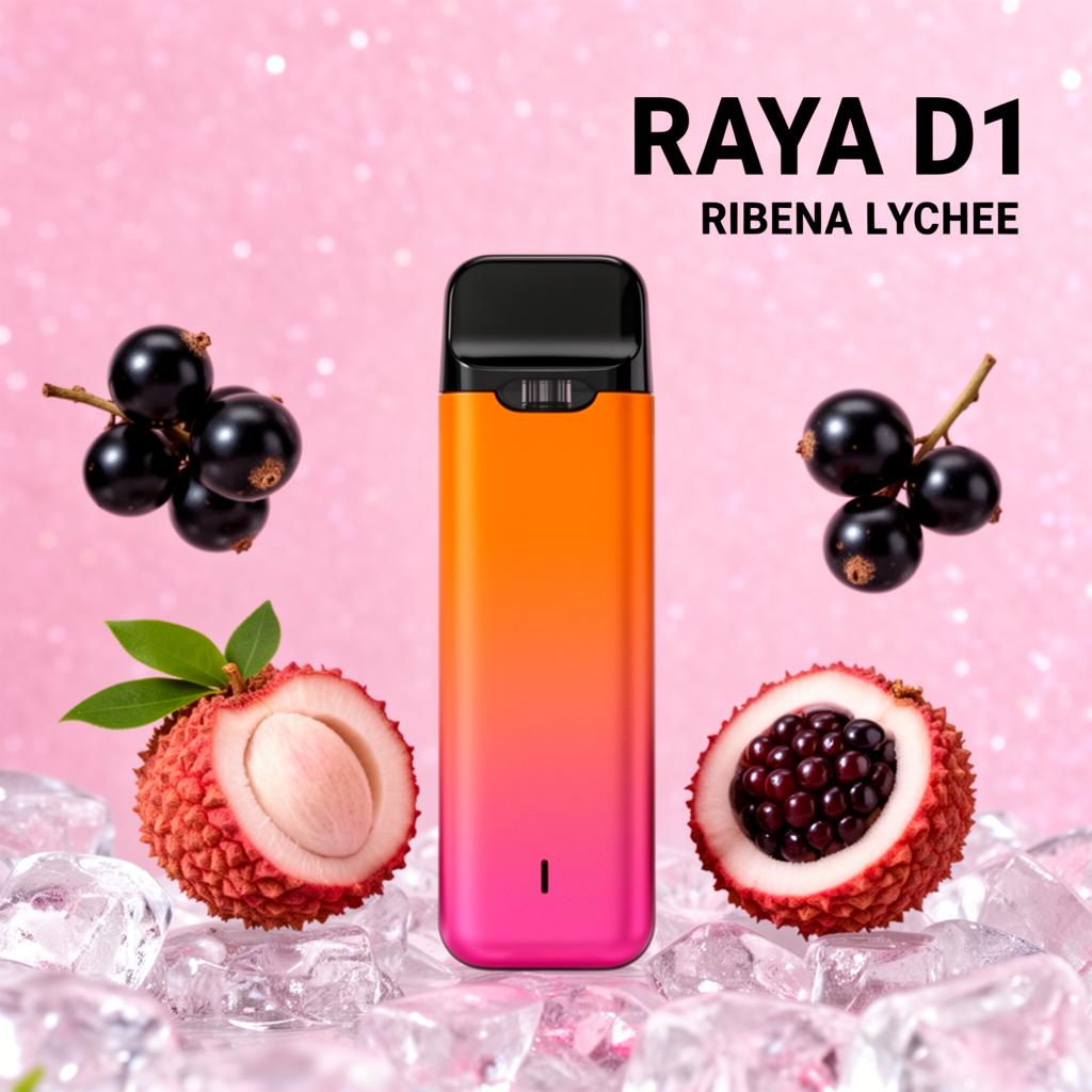 ELF BAR RAYA D1 – Ribena Lychee