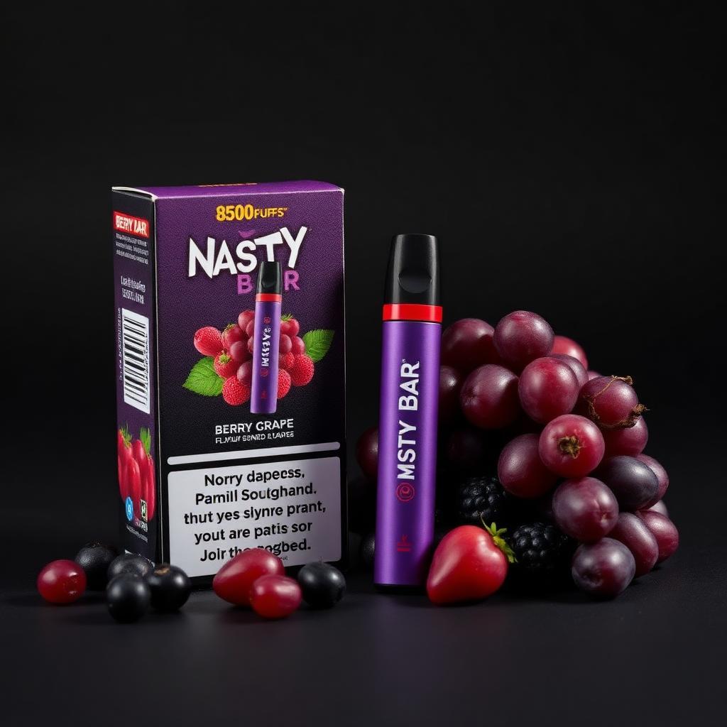 Nasty Bar Berry & Grape – 8500 Puffs